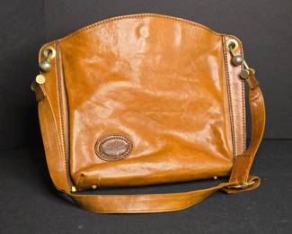 Romano Di Paolo Tan Leather Purse
