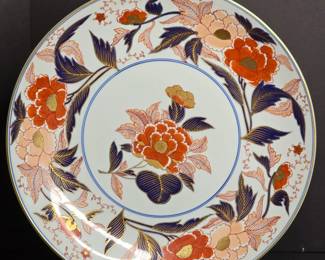 Vintage Gold Imari Japanese Plate