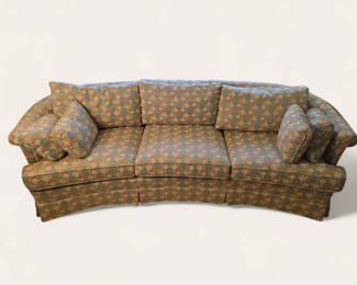 MCM Henredon Curved Sofa
