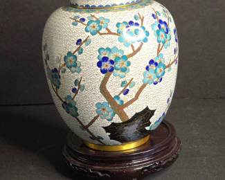 Chinese Cloisonne Jar