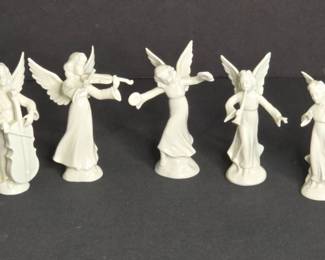 Dresden Germany Porcelain Angel Figurines