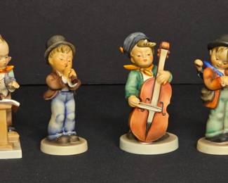 Vintage Goebel Hummel Musician Figurines