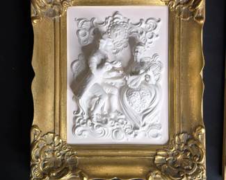 Antique Meissan Picture Framed (Qty - 4)