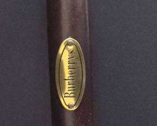 Burberry Umbrella Wood Nova Check