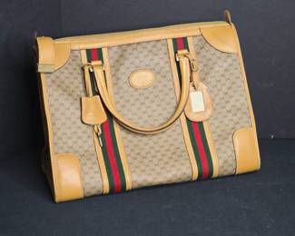 Gucci Zip Top Handle Luggage
