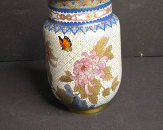 Chinese Cloisonne Pot