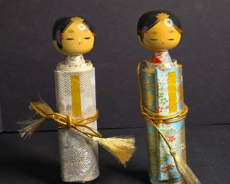 Japanese Kokeshi Dolls