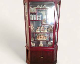 Asian Rosewood Display Cabinet