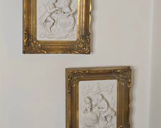 Antique Meissan Picture Framed (Qty - 4)