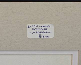 Bottle Lodges Stamford (Lila Bradshaw)