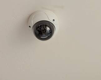 Security system with cameras & t monitor  