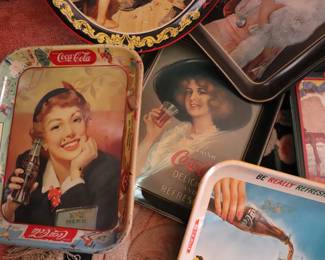 Vintage Coca-Cola Trays