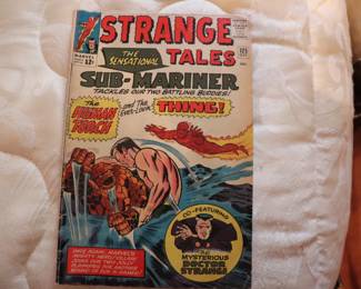STRANGE TALES #125 (1964) SUB-MARINER VS HUMAN TORCH & THE THING!