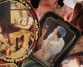 Vintage Coca-Cola Trays