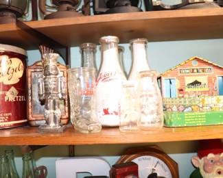 Vintage Milk Bottles 