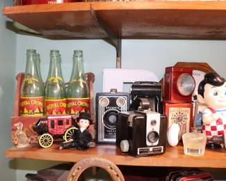 Antique  Royal Crown Cola  Bottles