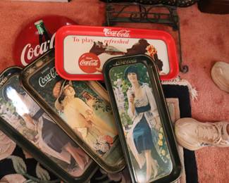 Vintage Coca-Cola Trays