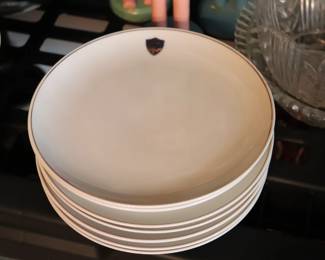 Western Airlines Salad Plates 1926 Logo