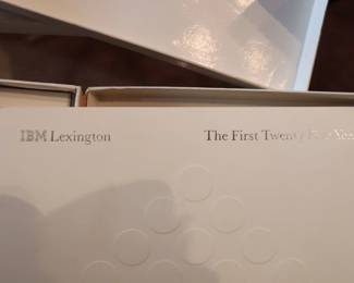 Vintage 1982 IBM The First 25 Years & Lexington KY Today Collectible Gift