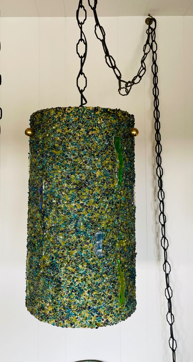 True Legacy Premium-Tubular Seaglass Lamp