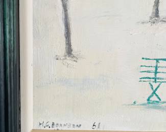 True Legacy Premium-City Scape painting by Bornsen