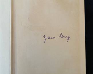 True Legacy Premium-Zane Grey Signed 1st Editon of The Vanishing American
