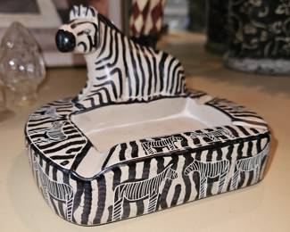 Genuine Besmo Zebra Ashtray Kenya!