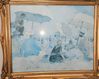 Mothers and Children under 3 umbrellas by Martha Walter!