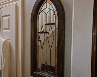 Arched Wood Mirror!