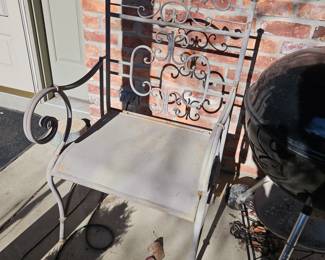 Wrought Iron Chair!