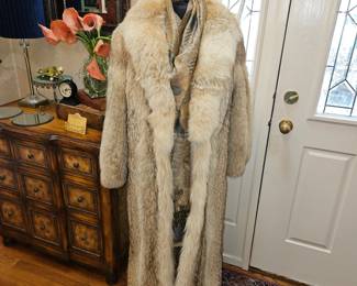 Jacobson’s Full Length Coyote Coat Made in Canada!
