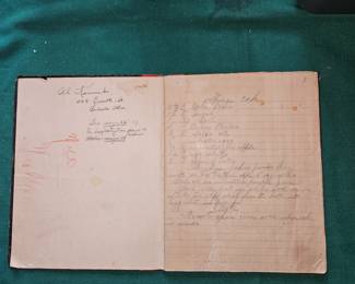Antique Journal of Handwritten Recipes!