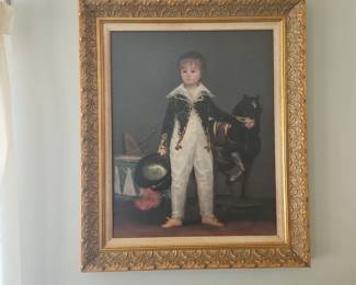 Jose Costa y Replica by Francisco Goya Oil painting!