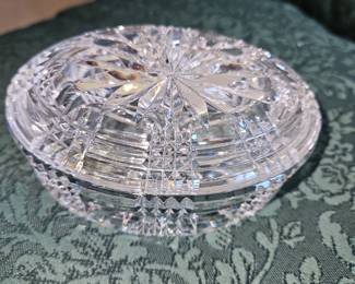 Waterford Crystal Trinket Box!