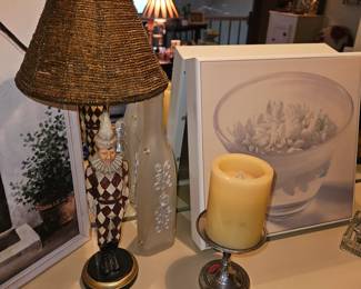 Jester Candle Lamp!