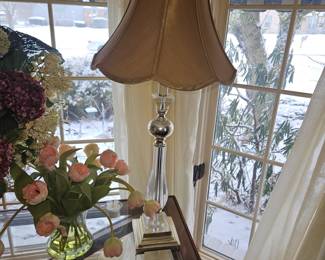 Lucite/Metal Lamps!