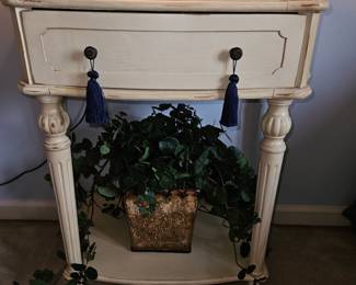 Cream French Provincial Accent Table!