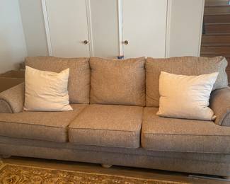 Ashley gray sofa.