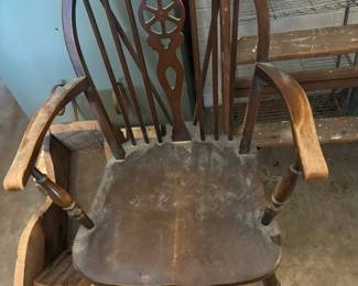 Pub chair from The Lord Nelson Pub.