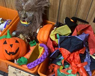 Halloween decor.