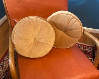 Mid-century style chairs.