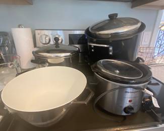 Pots and pans.