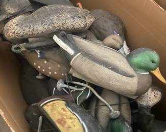 Duck decoys (large selection).