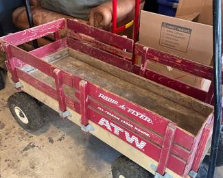 Radio Flyer wagon.