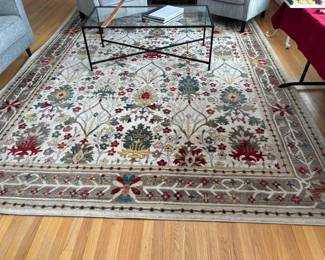 Pottery Barn rug (9 x 12).