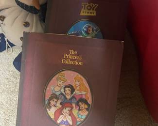 The Princess Collection holiday decorations.