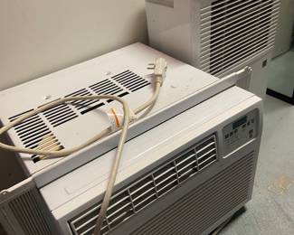 Window AC unit and dehumififier.