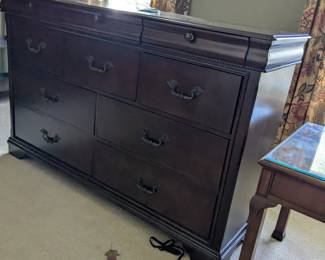 Brown Modern Dresser, Tall 