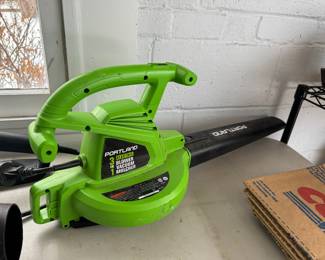 Portland 3 in 1 Electric Blower, Vacuum & Mulcher 