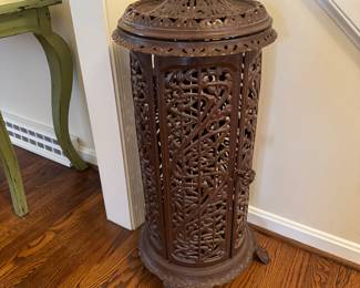 Vintage French Godin Cast Iron Wood Stove